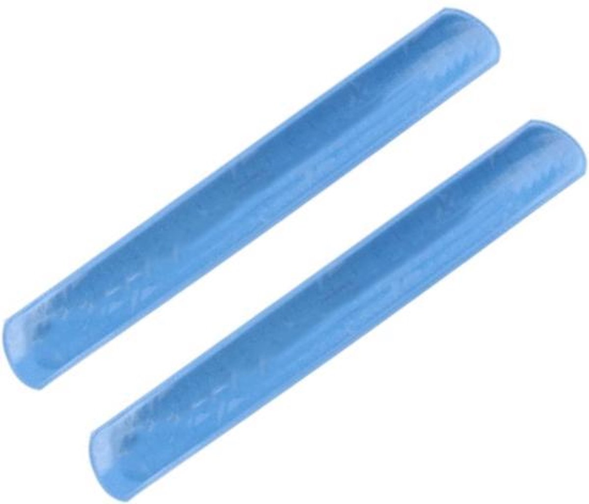 Klaparmband Lichtblauw 22 Cm | 2 stuks